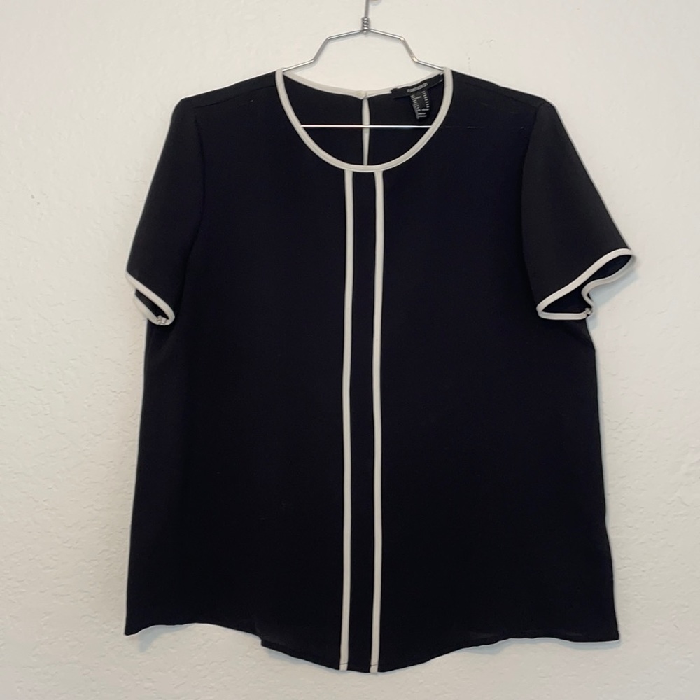 FOREVER 21 Racer Stripe Top